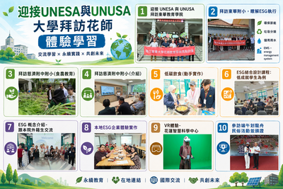 1150722迎接UNESA 與UNUSA 拜訪東華教育學院